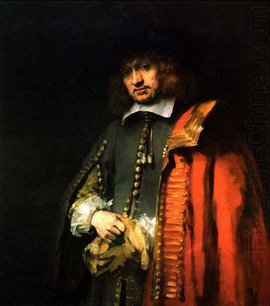 REMBRANDT Harmenszoon van Rijn Portrait of Jan Six, china oil painting image